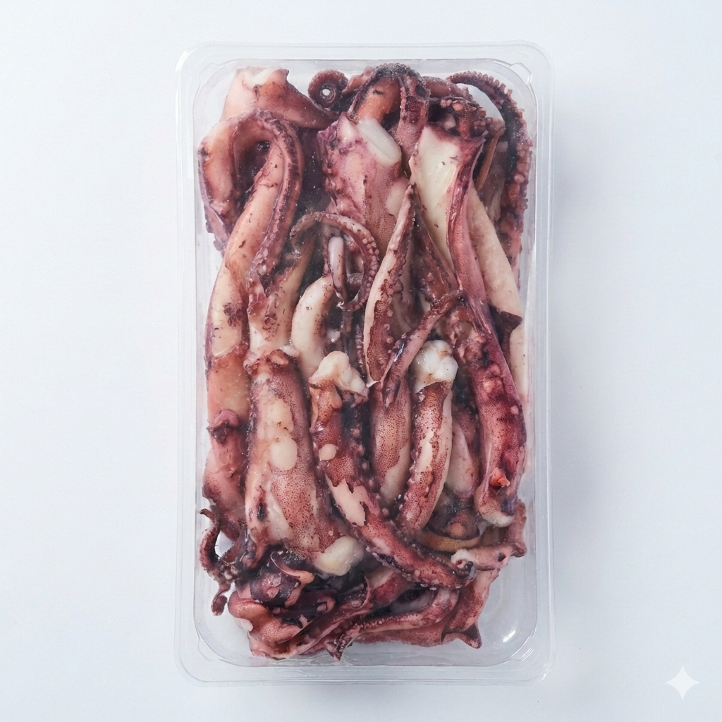 Tentacule de Calamar prefierte, tăviță 1kg