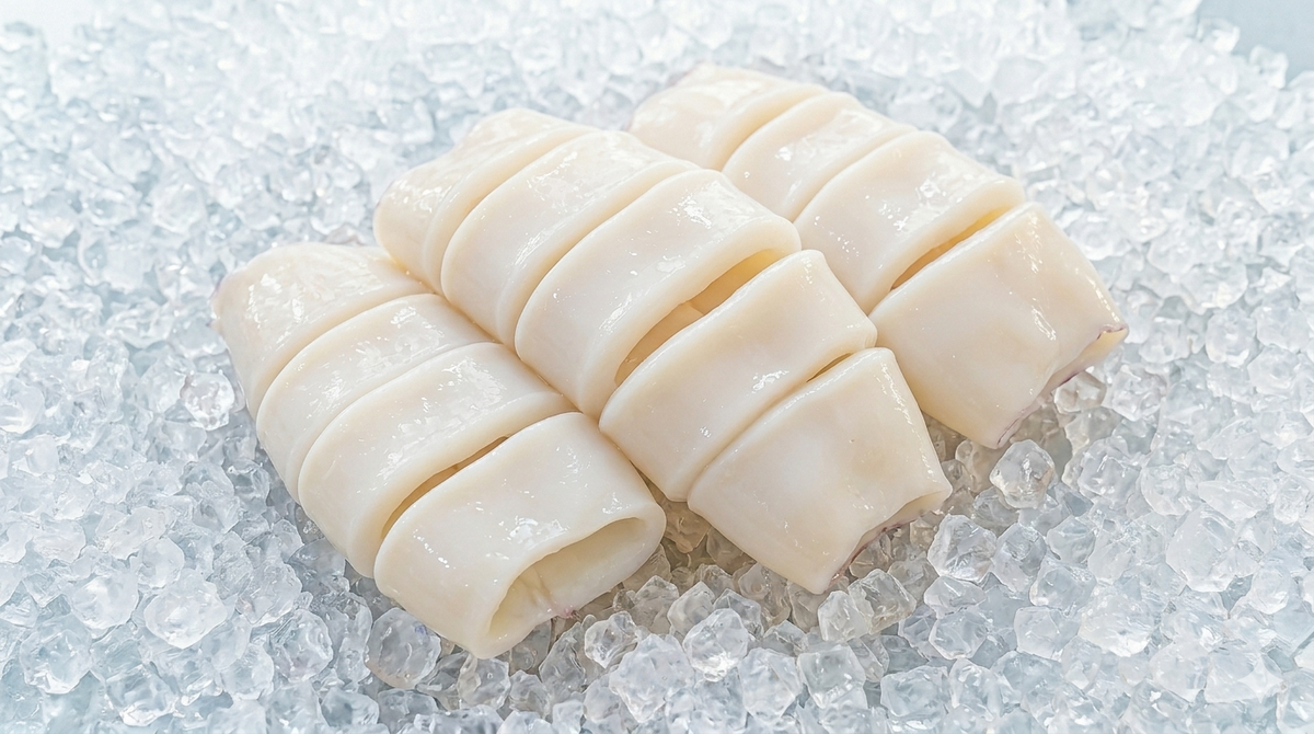 Calamar Patagonia bucăți, curățat 800g