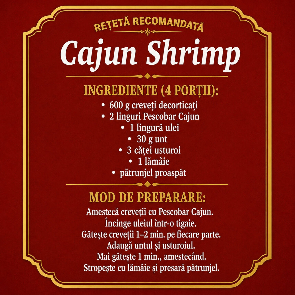 Cajun by Pescobar 130g