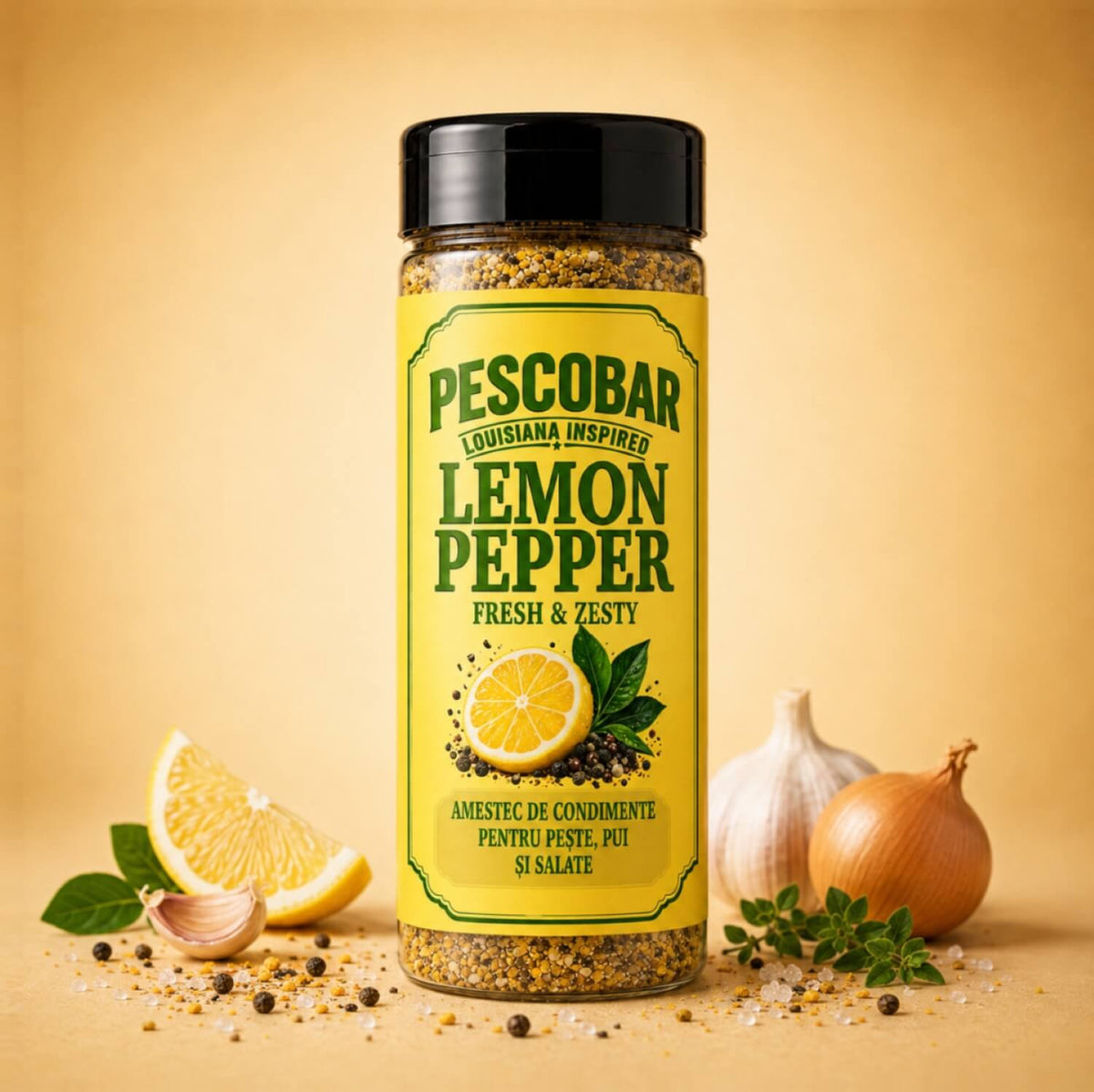 Lemon pepper by Pescobar 140g