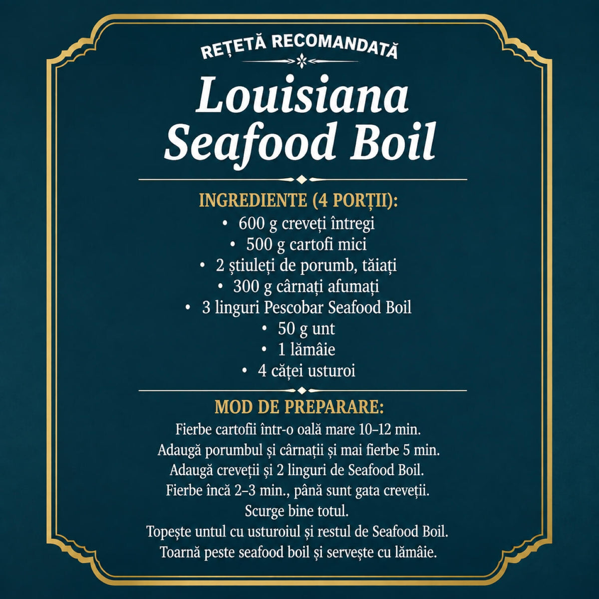 Seafood boil by Pescobar 130g