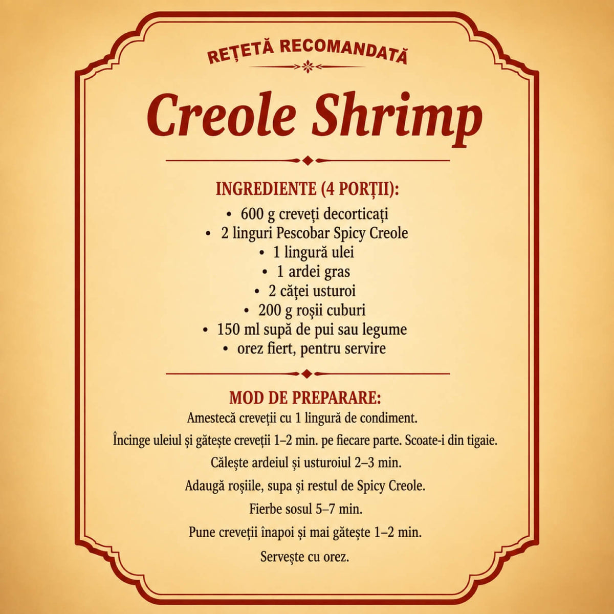 Spicy Creole by Pescobar 130g