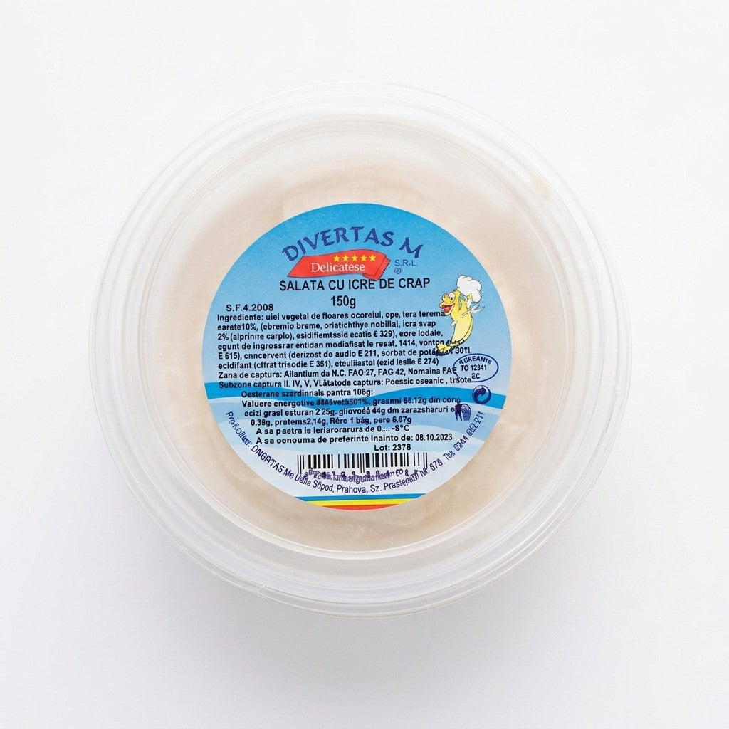 Salată cu icre de crap 150g