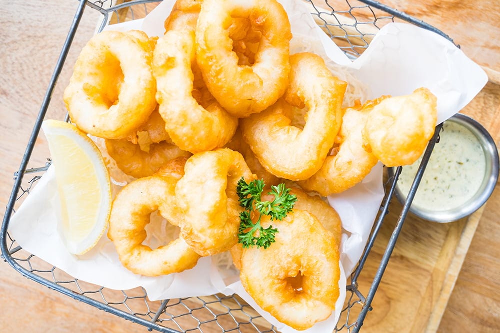 
                  
                    Calamari rings
                  
                