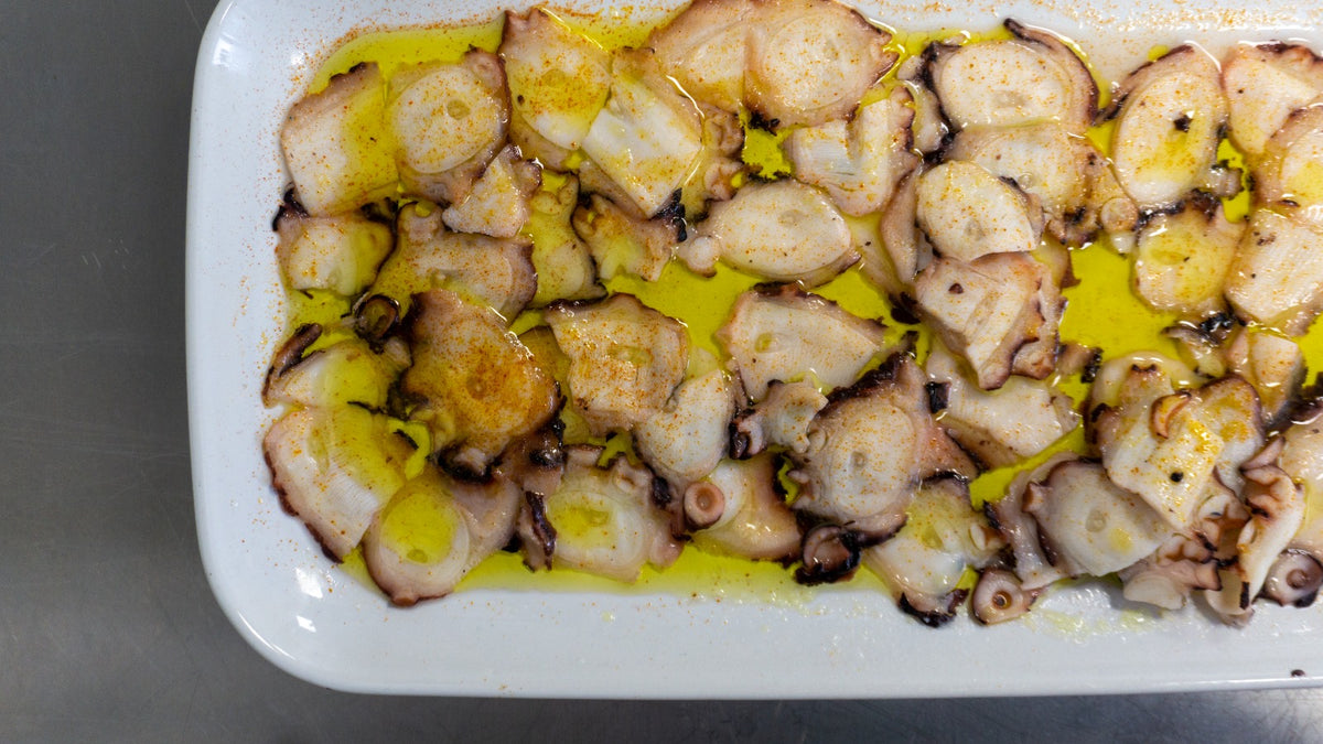 Baby caracatiță, prefiartă 200g+